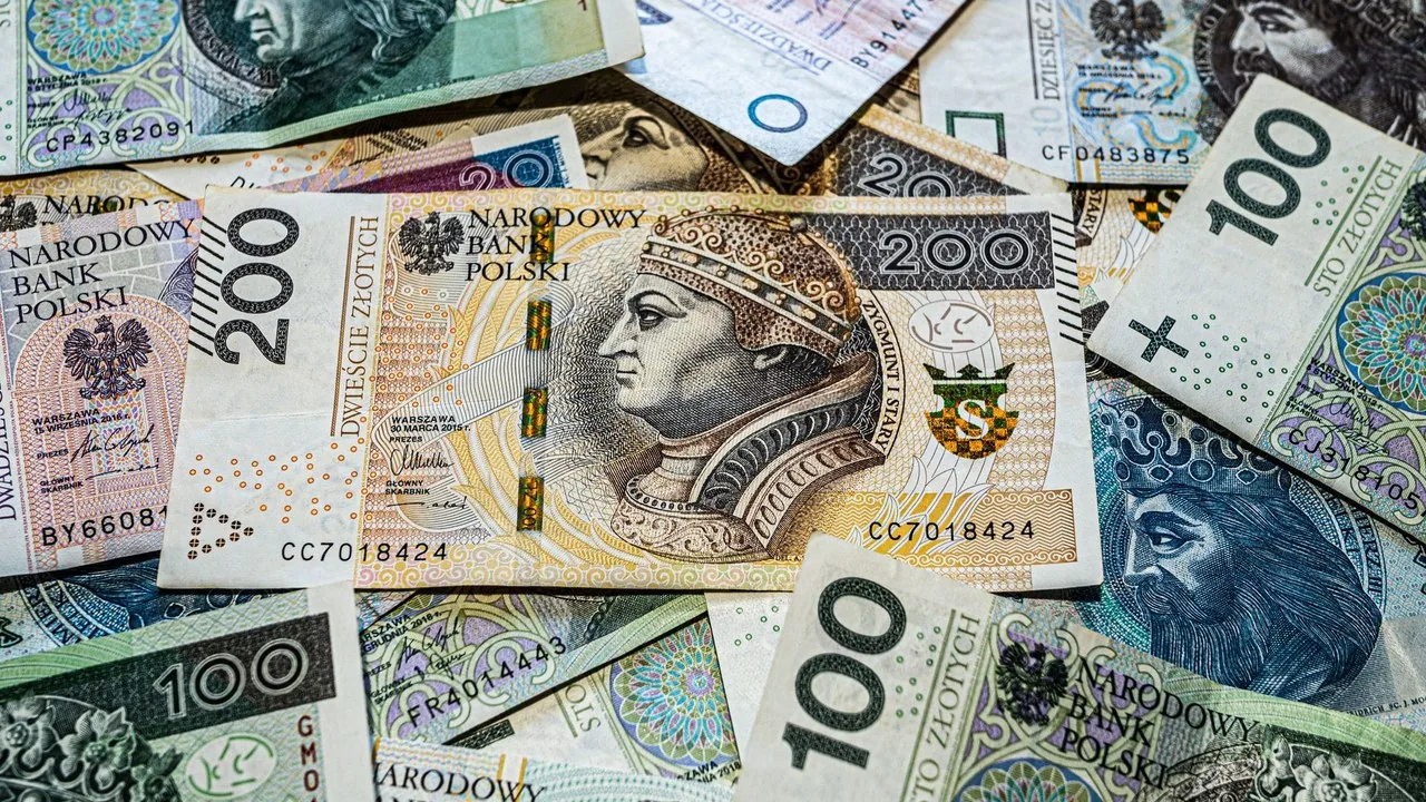 Banknoty Narodowego Banku Polskiego symbolizują zwiększone środki na punkty konsultacyjne Czystego Powietrza.